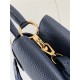 Louis Vuitton CAPUCINES BB Taurillon Navy M59597 High