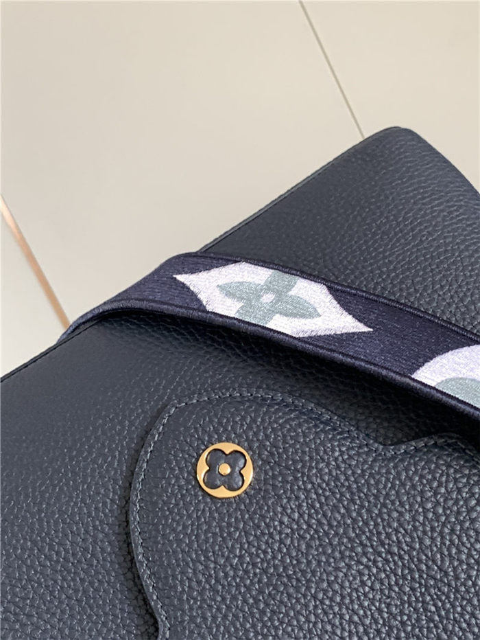 Louis Vuitton CAPUCINES BB Taurillon Navy M59597 High