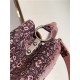 Louis Vuitton CAPUCINES BB Lizard Pink M98177 High