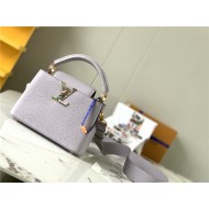 Louis Vuitton CAPUCINES BB Taurillon Lilac M58671 High