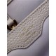 Louis Vuitton CAPUCINES BB Taurillon Lilac M58671 High