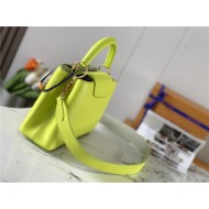 Louis Vuitton CAPUCINES BB Taurillon Lime M59468 High