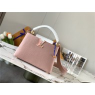 Louis Vuitton CAPUCINES BB Taurillon/Python Dusty Pink M99732 High