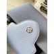 Louis Vuitton CAPUCINES BB Taurillon Light Blue M59653 High