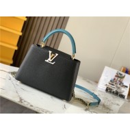 Louis Vuitton CAPUCINES BB Taurillon Black M59653 High