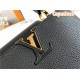 Louis Vuitton CAPUCINES MM Taurillon Black M59209 High