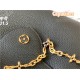 Louis Vuitton CAPUCINES MM Taurillon Black M59209 High