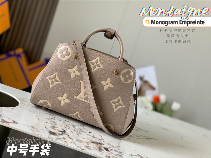 Louis Vuitton MONTAIGNE MM Monogram Empreinte M45489 High