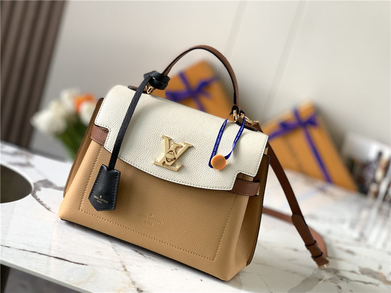 Louis Vuitton LOCKME EVER BB Beige High