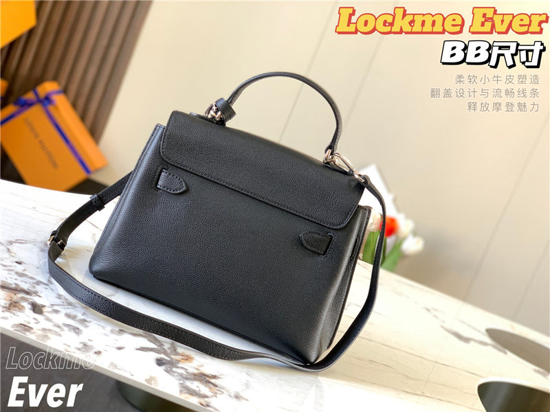 Louis Vuitton LOCKME EVER BB Black High