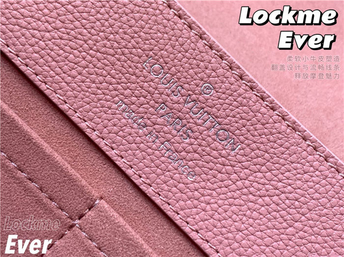 Louis Vuitton LOCKME EVER MM Pink High