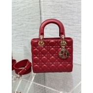 SMALL LADY Dior MY ABCDior BAG Cannage Lambskin High