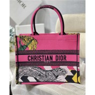 MEDIUM Dior BOOK TOTE Toile de Jouy Zoom Pop Embroidery High