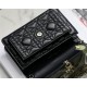 LADY Dior CHAIN POUCH Cannage Lambskin Black High