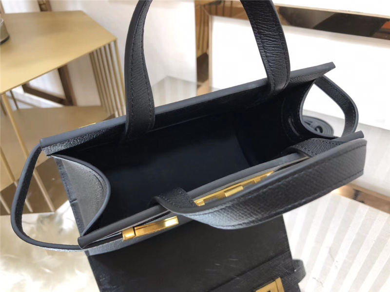 MANHATTAN NANO SHOPPING BAG IN LEATHER High