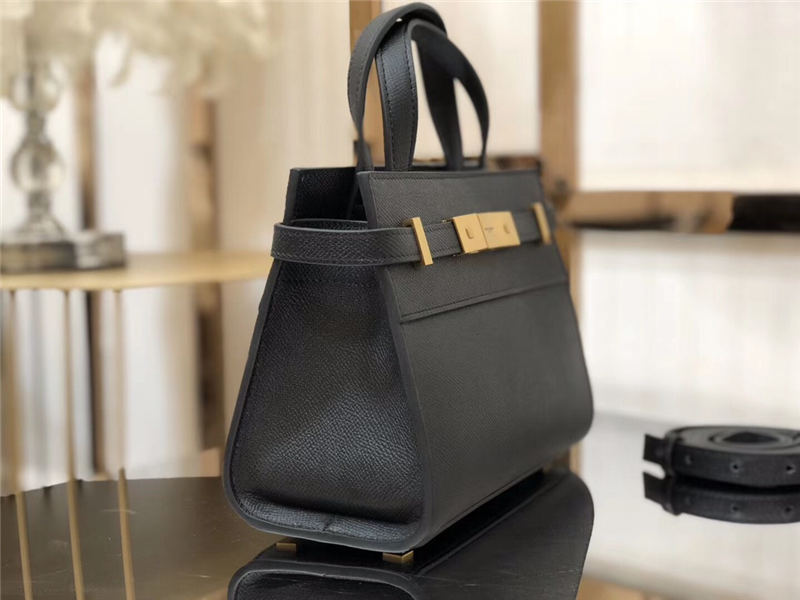 MANHATTAN NANO SHOPPING BAG IN LEATHER High