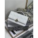 MISS DIOR MINI BAG Patent Calfskin White High