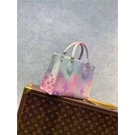 Louis Vuitton ONTHEGO PM Monogram coated canvas Sunrise Pastel M59856 High