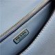 Prada Saffiano leather shoulder bag 1bd318 Blue High