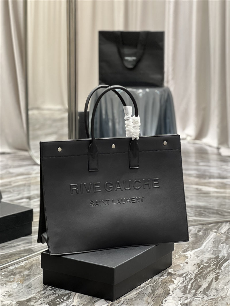 RIVE GAUCHE TOTE BAG IN LEATHER High