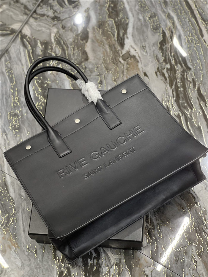 RIVE GAUCHE SMALL TOTE BAG IN LEATHER High