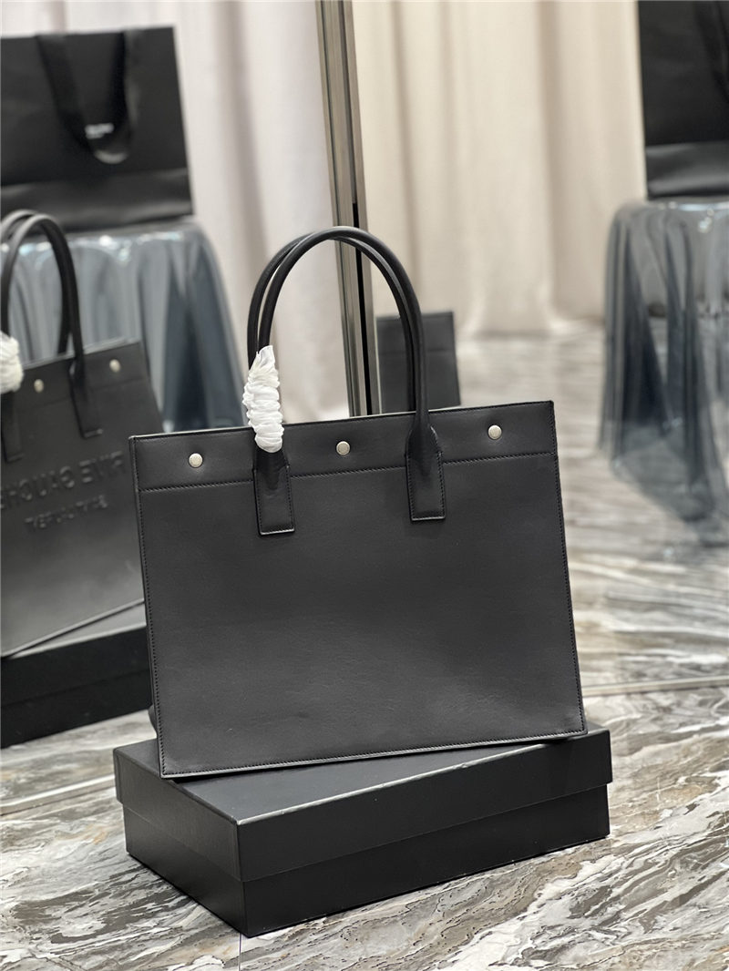 RIVE GAUCHE SMALL TOTE BAG IN LEATHER High