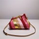 Fendi First Small Leather bag multicolor inlay High