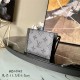 Louis Vuitton MULTIPLE WALLET Monogram coated canvas and Taiga cowhide leather M30843 High