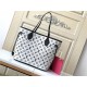 Louis Vuitton NEVERFULL MM Printed and embossed grained cowhide leather M46103 High