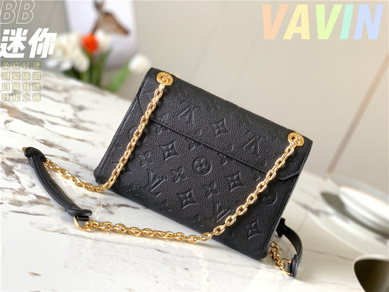 Louis Vuitton VAVIN BB Embossed supple grained cowhide leather and supple grained cowhide leather M44550 High