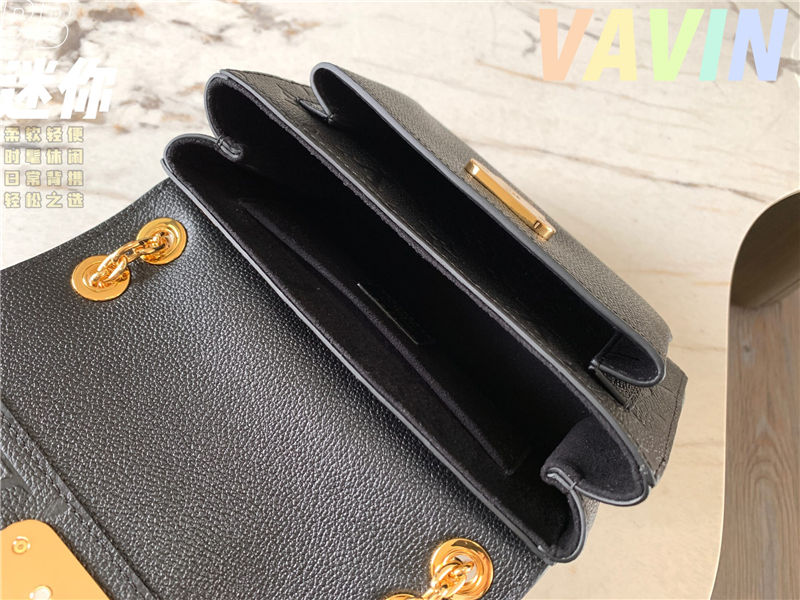 Louis Vuitton VAVIN BB Embossed supple grained cowhide leather and supple grained cowhide leather M44550 High