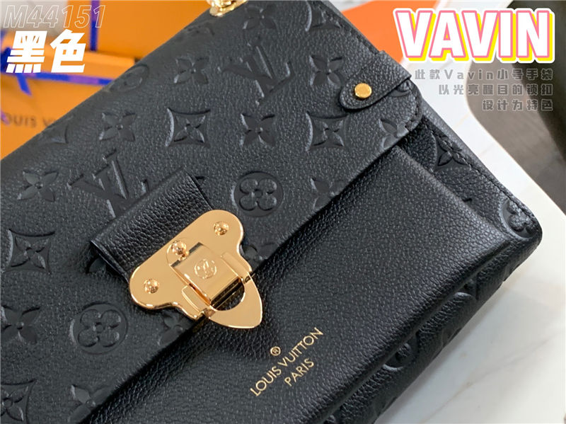 Louis Vuitton VAVIN PM Embossed supple grained cowhide leather and supple grained cowhide leather M44151 High