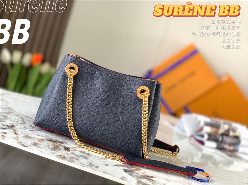 Louis Vuitton Surene BB Monogram Empreinte M43746 Navy High