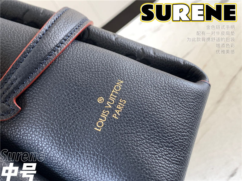 Louis Vuitton Surene MM Monogram Empreinte M43748 Navy High