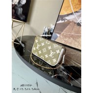 Louis Vuitton MINI POCHETTE ACCESSOIRES Monogram Empreinte M81284 High