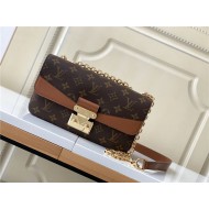 Louis Vuitton MARCEAU chain handbag Monogram coated canvas and cowhide leather M46127 High