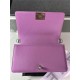 BOY Chanel HANDBAG Grained Calfskin Purple Silver Metal High