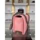 BOY Chanel HANDBAG Grained Calfskin Pink Anti-Silver Metal High