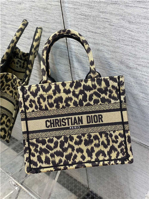 SMALL Dior BOOK TOTE Multicolor Mizza Embroidery Beige High