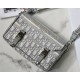 SMALL DiorCAMP BAG Dior Oblique Embroidery Grey High