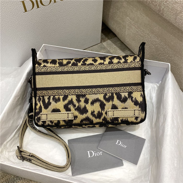 SMALL DiorCAMP BAG Embroidery Mizza Beige High