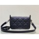 SMALL DiorCAMP BAG Calfskin Black High