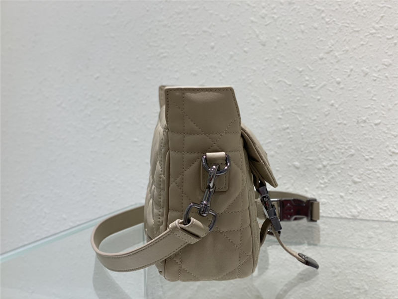 SMALL DiorCAMP BAG Calfskin Taupe High