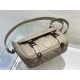 SMALL DiorCAMP BAG Calfskin Taupe High