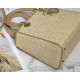 MEDIUM LADY Dior BAG Cannage Raffia Natural High 