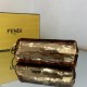 Fendi First Small Leather and sequinned bag High