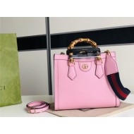 Gucci Diana small tote bag 702721 Pink High