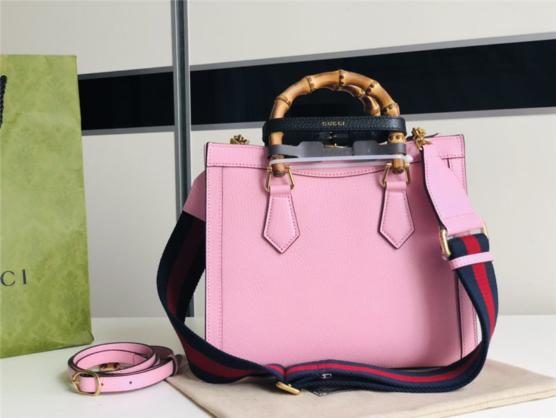 Gucci Diana small tote bag 702721 Pink High