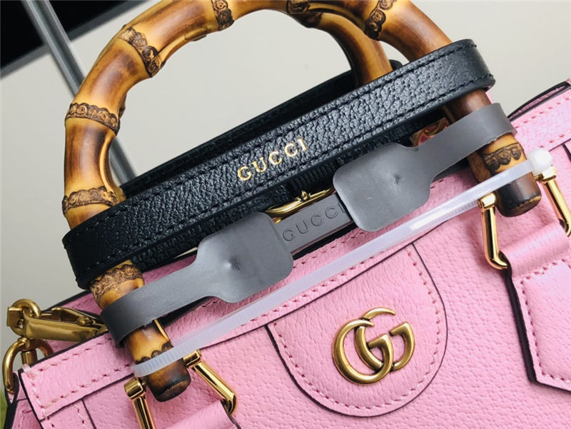 Gucci Diana mini tote bag 702732 Pink High