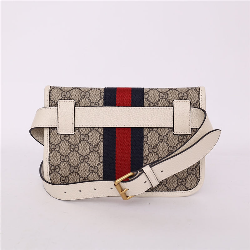 Gucci Ophidia belt bag GG supreme canvas 674081 High